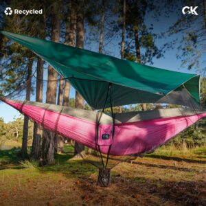 Tarp bug net hammock puffy blanket 1